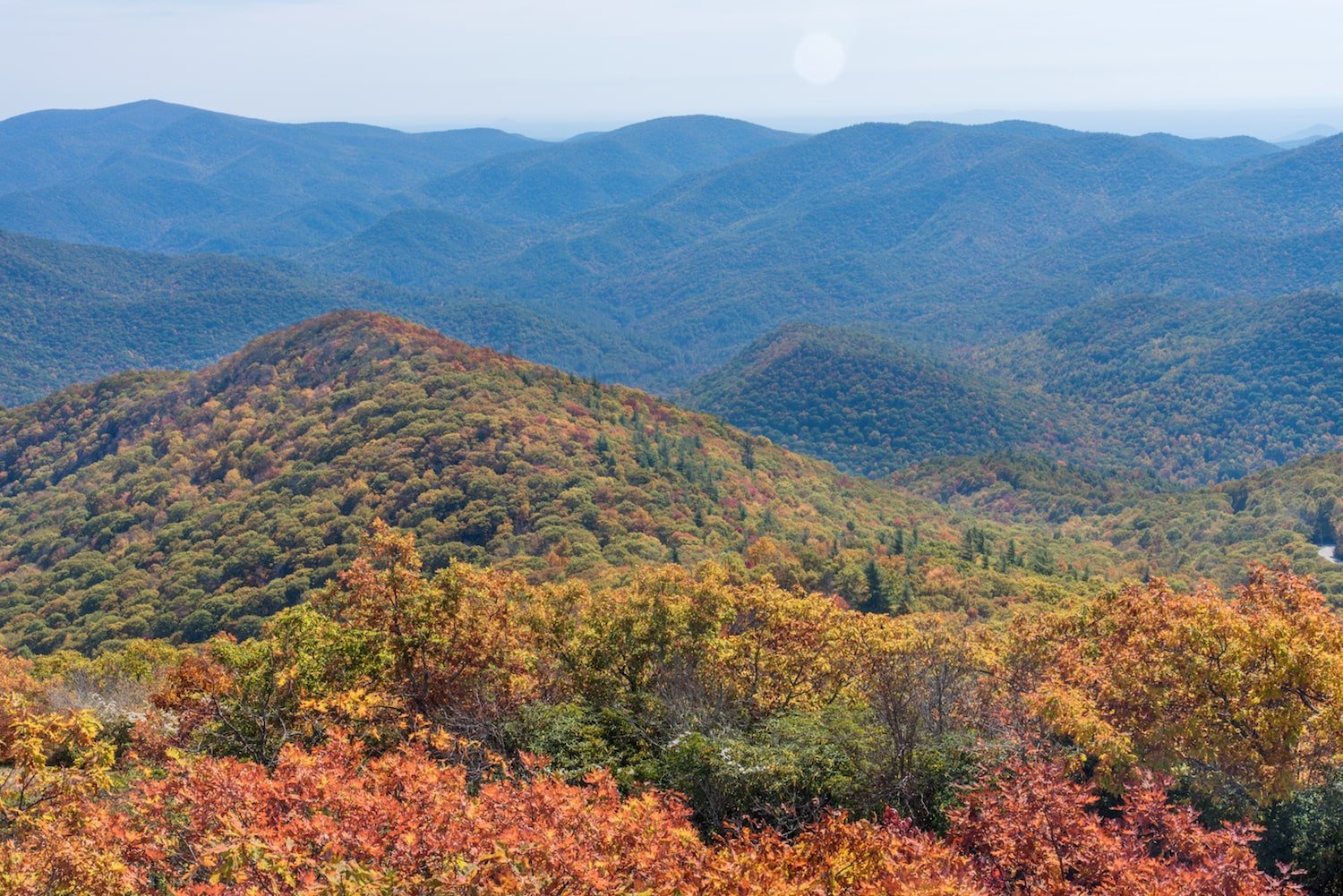 best time to visit georgia mountains