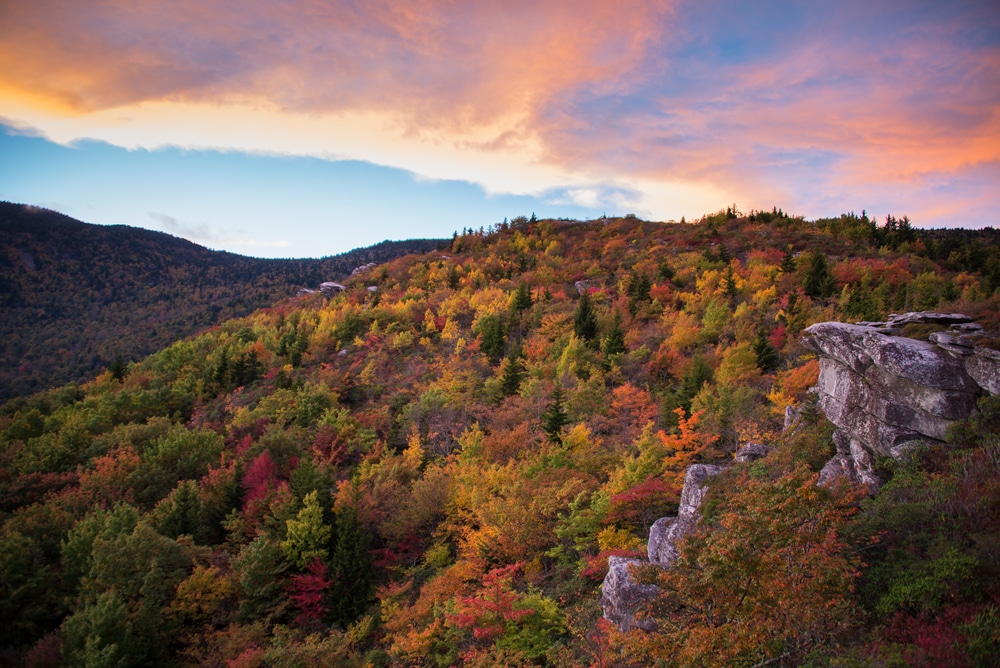 Fall Foliage in the North Georgia Mountains - a gorgeous backdrop to North Georgia Fall Festivals